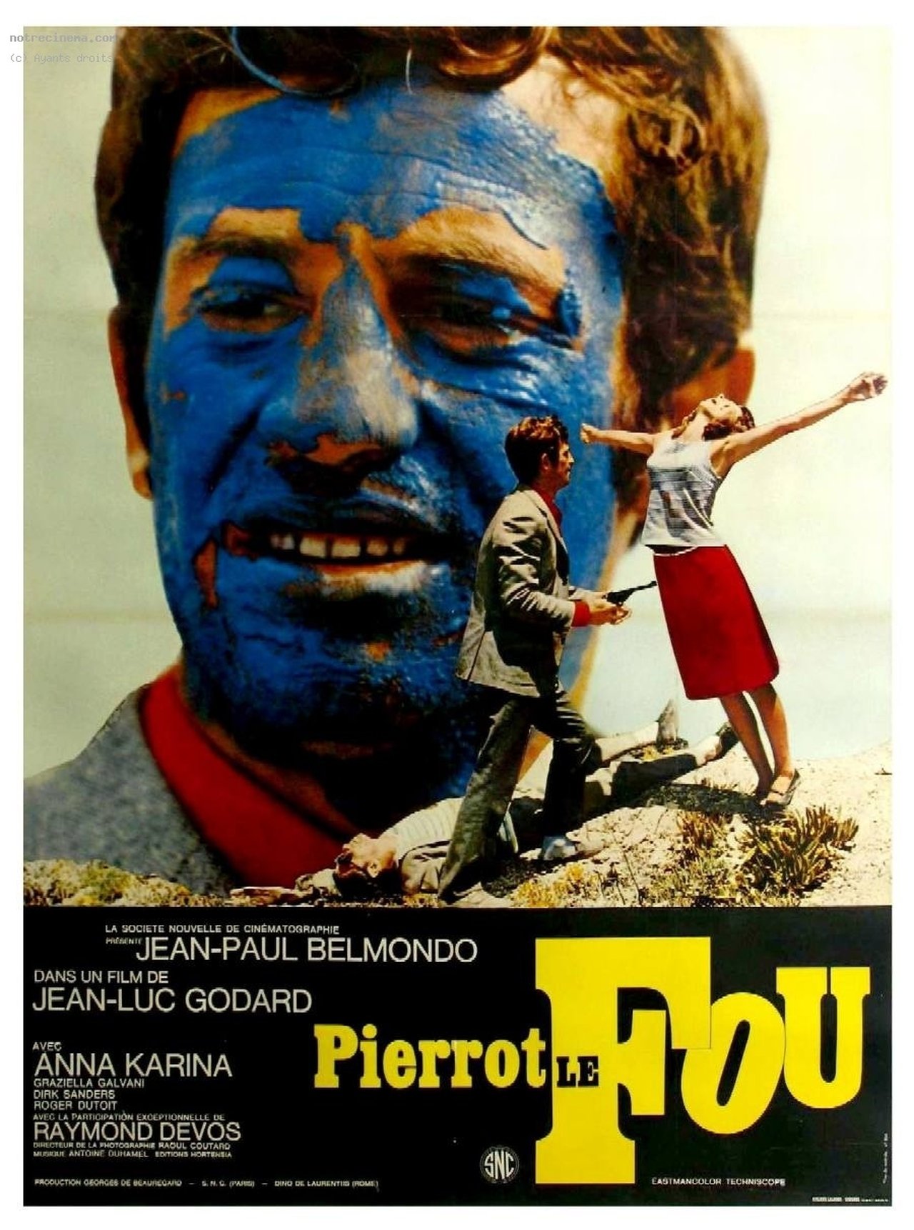 Pierrot Le Fou (1965) - BELMONDO