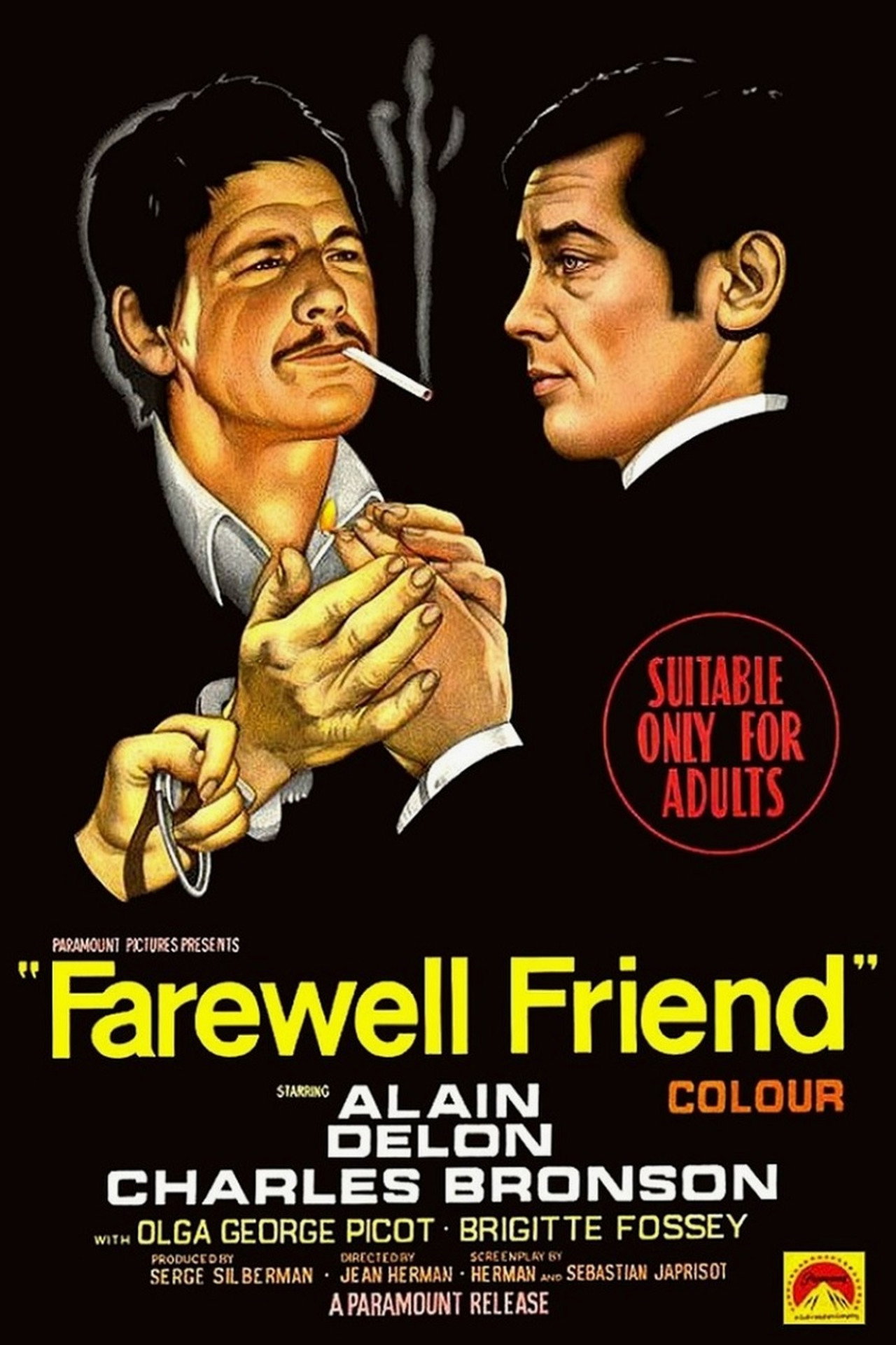 Adieu L'ami (1968) - ALAIN DELON