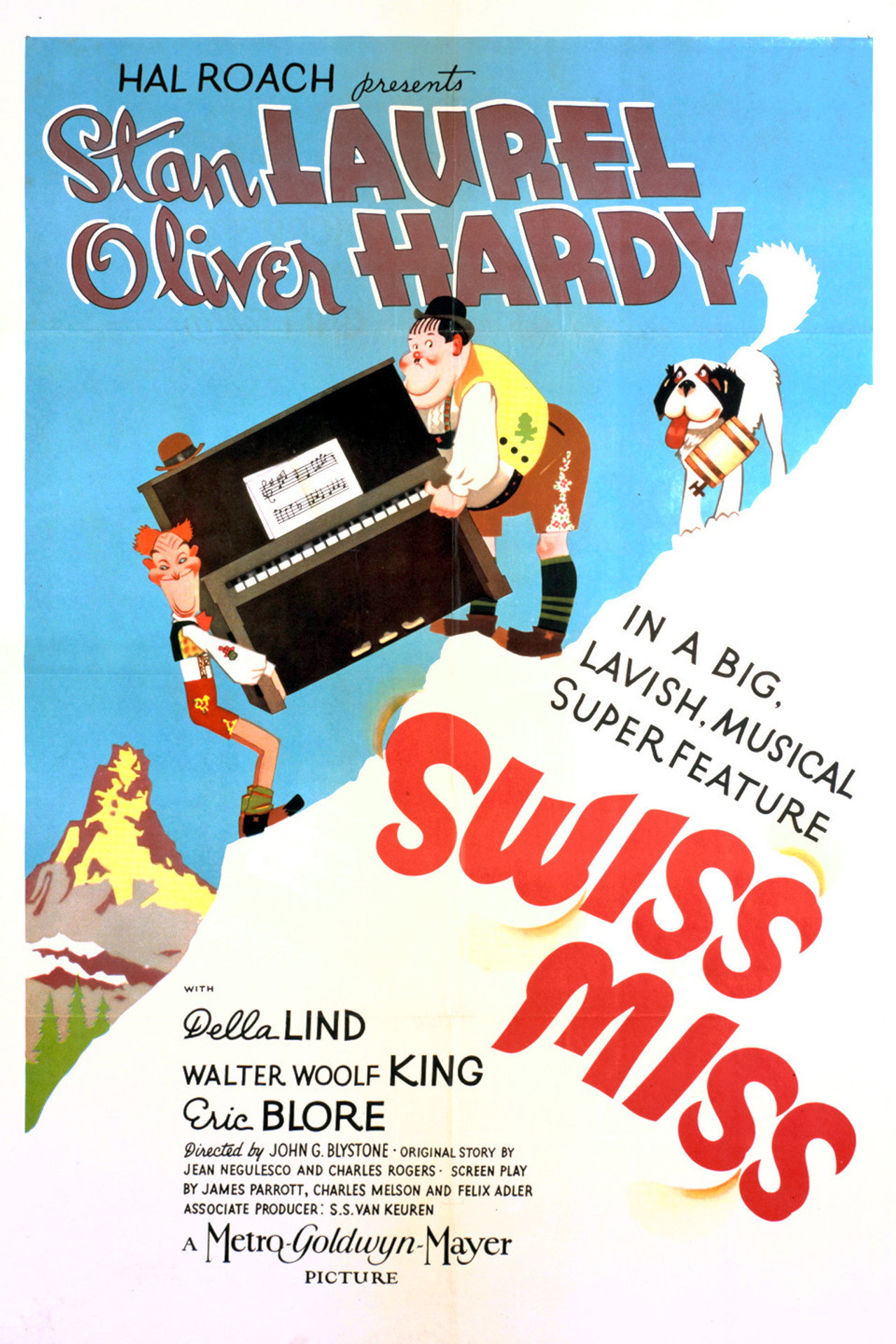IR - Swiss Miss (1938) خانم سوئیسی - LAUREL & HARDY