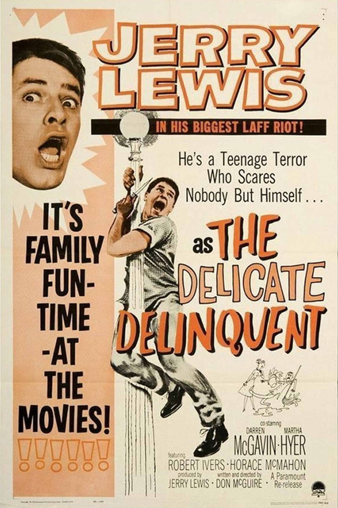 IR - The Delicate Delinquent نازک نارنجی (1956) - JERRY LEWIS