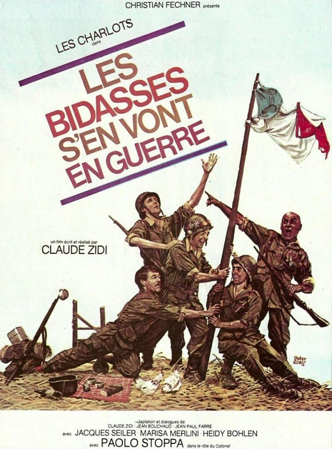 FR - Les Bidasses S'en Vont En Guerre (1974) - LES CHARLOTS