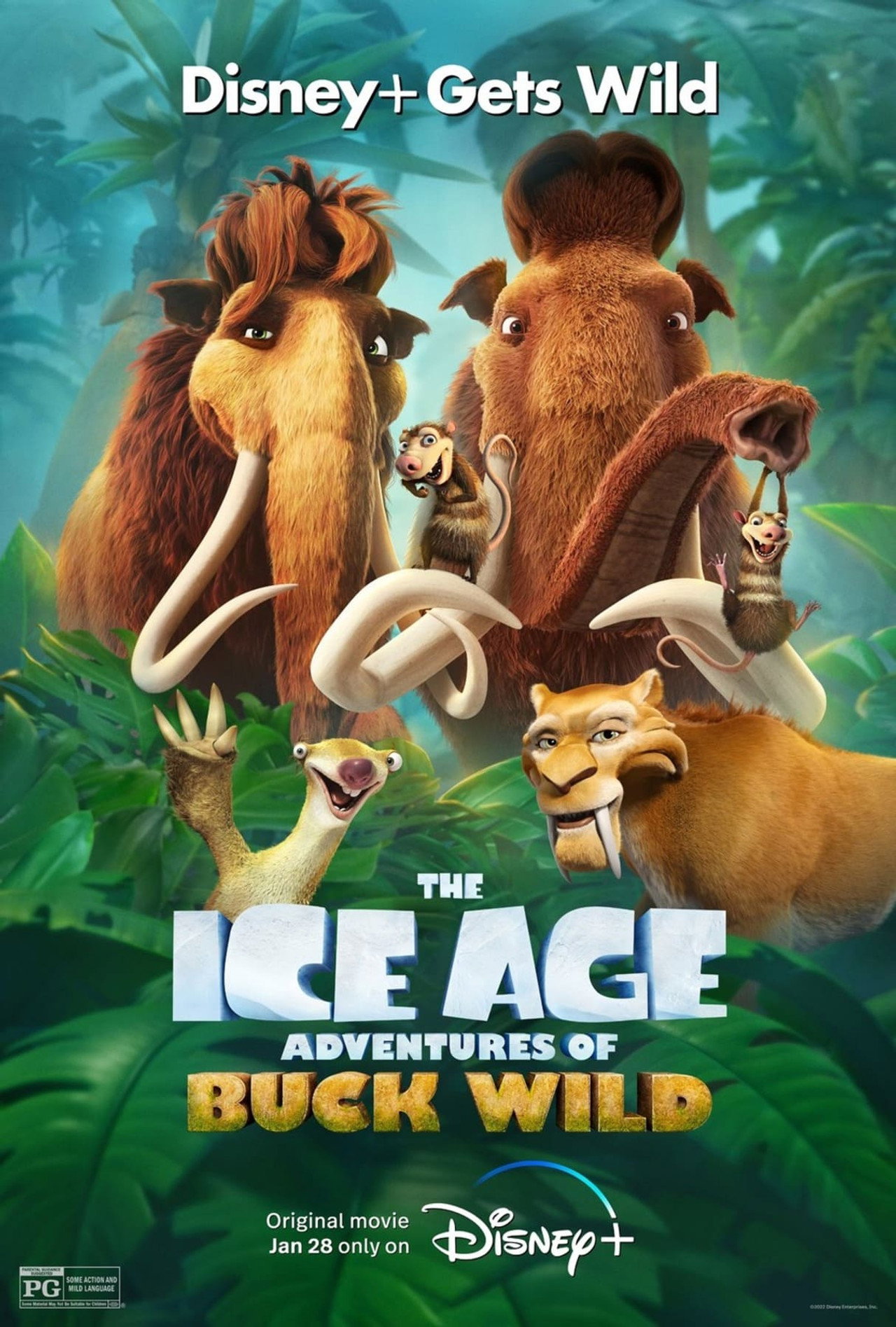 EN - Ice Age 6: Adventures Of Buck Wild  (2022)